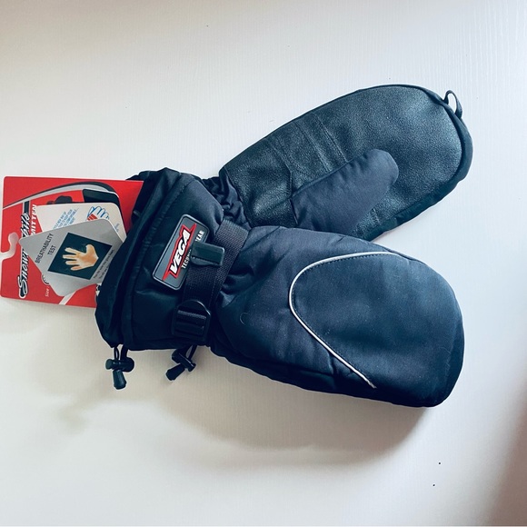 VEGA Technical Gear Black Snow Mobile Mitten Size XL NWT - Picture 7 of 11
